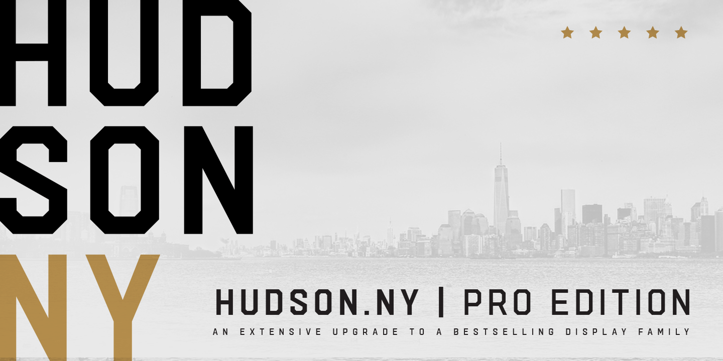 Police Hudson NY Pro Serif